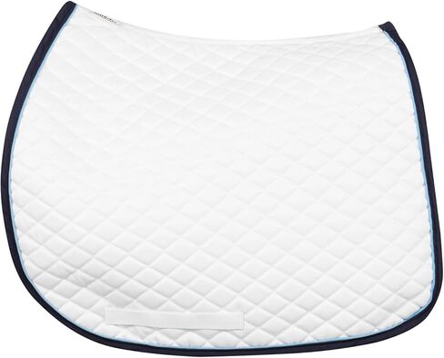 TuffRider Basic All Purpose Saddle Pad with Trim & Piping – Cotton Base, Flannel Lined, Diamond Quilted for Comfort in Kuwait