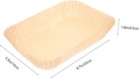 Gleavi 50pcs غير عصا طرفي طرفي مقلاة وسائد الخبز لطهي تبخير الخبز لكعك بيتزا اللحوم المزيد in Saudi Arabia