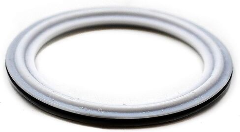 HFS(R) 3" Tri Clamp Gasket, PTFE Envelope Gaskets with FKM Filler, Fits Tri-Clover Type Ferrule (3"-Pack of 1) in Saudi Arabia