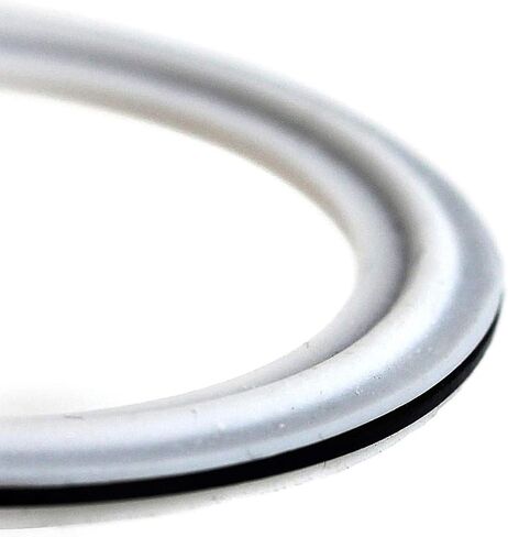 HFS(R) 3" Tri Clamp Gasket, PTFE Envelope Gaskets with FKM Filler, Fits Tri-Clover Type Ferrule (3"-Pack of 1) in Saudi Arabia