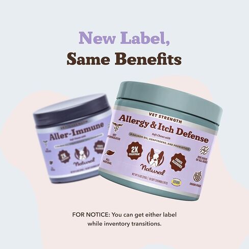 شركة Natural Dog Company Aller-Immune Chews (90 قطعة) ، نكهة الديك الرومي ، بروبيوتيك خاص بالكلاب ، مكمل مناعة الحساسية للكلاب ، يعزز الجهاز المناعي ، مضادات الأكسدة ، حكة في الحكة للكلاب in Kuwait
