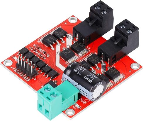 1PCS DC Motor Driver,L298 Dual H Bridge Motor Speed Controller 6.5V-27V 7A 160W PWM Motor Regulator Board,Electric Motor Control Module Industrial with Optocoupler Isolation in Saudi Arabia