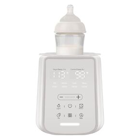 Baby Bottle Warmer for Breast Milk with Timer & Night Light, 11-in-1 Milk Warmer for Baby Bottles, 48H Keep Warm, BPA-Free Fast Heating with Adjustable Temperature (86-194℉) for Glass/PPSU Bottles in Kuwait