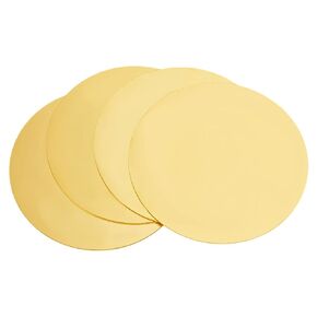 PH PandaHall 4Pcs 4 inch Brass Round Plate 18 Gauge 1mm Thickness Pure Copper Round Plate Copper Circle Gasket Metal Cut Material for Crafts Jewelry Repair Models Electrical in Saudi Arabia