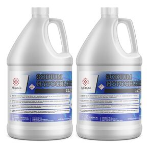 Hypochlorite الصوديوم 12.5 ٪ - 2 غالون - للتنظيف الصناعي ، الأكسدة ، المعالجة الكيميائية ، وإعداد السطح in Kuwait