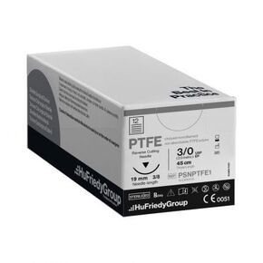 Hu-Friedy Psnptfe1 Perma Sharp Suture 3-0 Ptfe White 18 "C-6 RC 12/Box عادي in Kuwait
