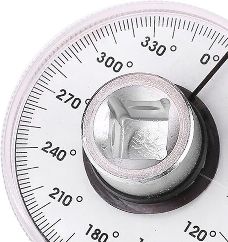 1/2 Inch Torque Wrench Angle Gauge Tool 360 Degree Adjustable Drive Torque meter Wrench Set Automobile Angular Torque Meter Measuring in Saudi Arabia