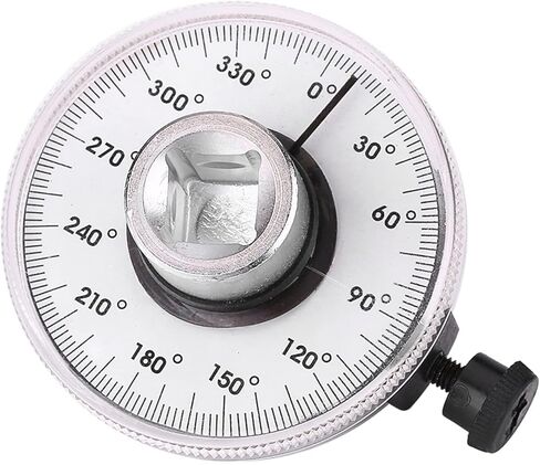 1/2 Inch Torque Wrench Angle Gauge Tool 360 Degree Adjustable Drive Torque meter Wrench Set Automobile Angular Torque Meter Measuring in Saudi Arabia