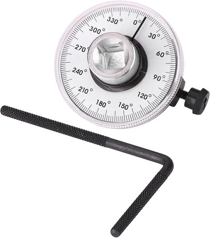 1/2 Inch Torque Wrench Angle Gauge Tool 360 Degree Adjustable Drive Torque meter Wrench Set Automobile Angular Torque Meter Measuring in Saudi Arabia