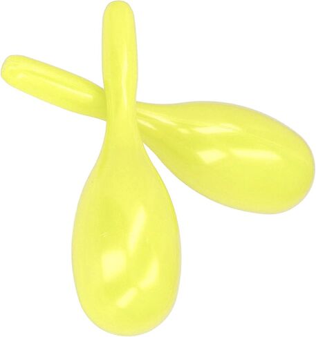 Maracas للبالغين ، maracas maracas للأطفال القوي و 2pcs على شكل إيقاع يدوي على شكل ktv روضة أطفال (أصفر) in Saudi Arabia