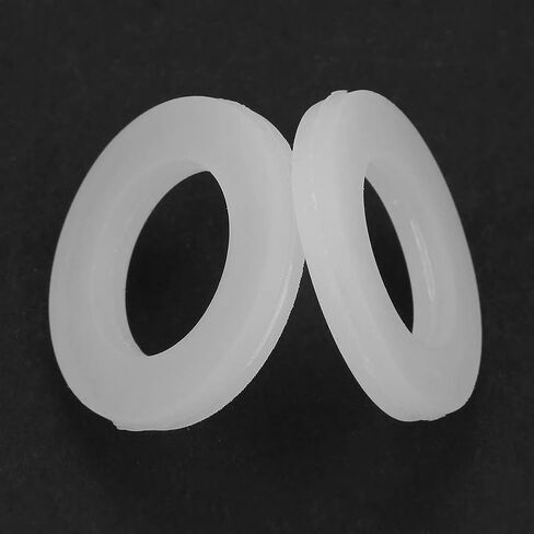 Estink 12pcs Silicone Seal Gasket o غسالات عالية من Temp لتوصيل صنبور بخاخ الأنابيب مع 4 أحجام (1/2 "3/4" 1 "1.2") (1/4 17.5‑18 سم) محيط الرأس) in Saudi Arabia