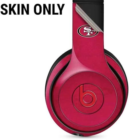 Skinit Decal Audio Skin Compatible with Beats Solo 3 Wireless - Officially Licensed NFL San Francisco 49ers Design in Saudi Arabia