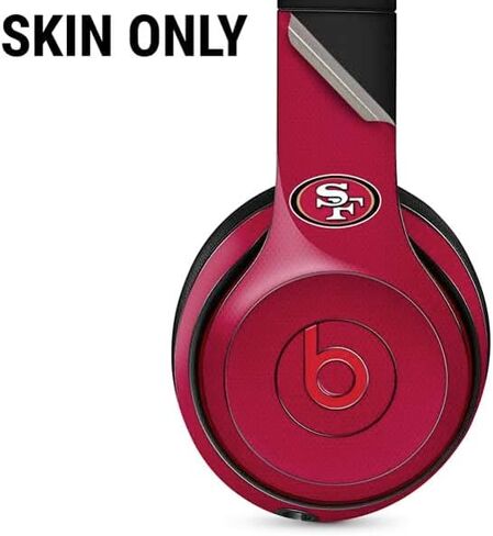 Skinit Decal Audio Skin Compatible with Beats Solo 3 Wireless - Officially Licensed NFL San Francisco 49ers Design in Saudi Arabia