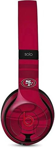 Skinit Decal Audio Skin Compatible with Beats Solo 3 Wireless - Officially Licensed NFL San Francisco 49ers Design in Saudi Arabia