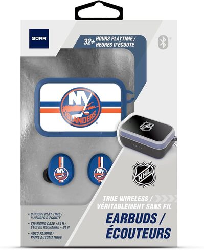 SOAR NHL Wireless Sport Earbuds: Comfortable Fit & Convenient Charging in Saudi Arabia