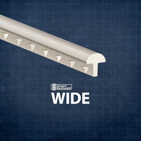 StewMac Wide Fretwire, Wide/Low, 2-foot piece - 3 pack in Saudi Arabia