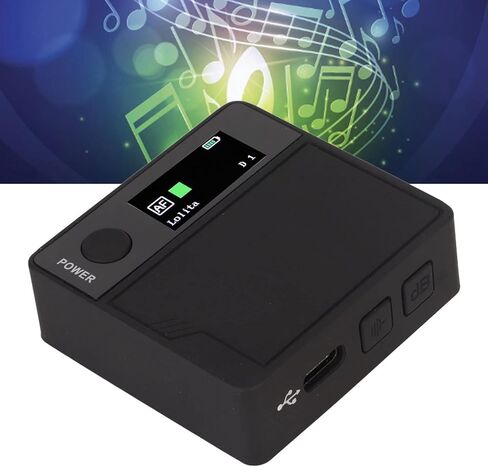Live Sound Card Voice Changer, 11 Sound Effects Portable Voice Changer Device Plug and Play Handheld Mini Voice Changer Device Sound Effects Machine for Android for iOS in Saudi Arabia