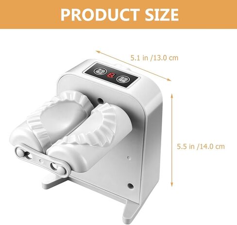 PRETYZOOM Electric Dumpling Maker Machine Automatic Household Dumpling Press for Easy Wrapping Food-grade Material for Making Ravioli and Empanadas in Saudi Arabia