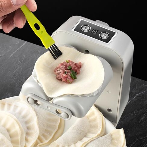 PRETYZOOM Electric Dumpling Maker Machine Automatic Household Dumpling Press for Easy Wrapping Food-grade Material for Making Ravioli and Empanadas in Saudi Arabia
