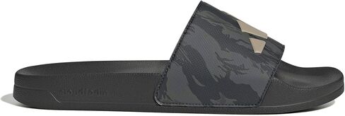 Adidas للجنسين Adilette Slide Slide Slide ، أبيض/أسود/أسود ، 11 رجلاً أمريكي in Kuwait