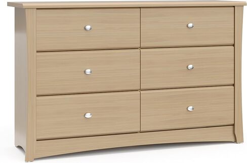 STORKCRAFT Crescent Dresser, 33.5x53.4x16.8 Inch (Pack of 1), Black in Saudi Arabia