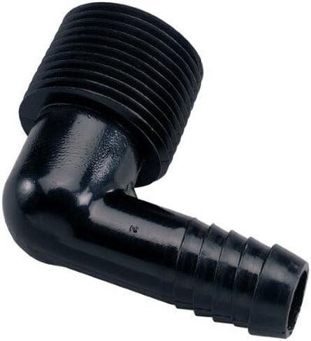 Orbit 2 Pack (20 Total Fittings) 3/4 Inch x 1/2 Inch Barb Elbow Funny Pipe Fittings - 10 Pack in Saudi Arabia