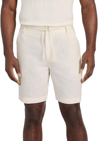 GUESS Men's Fletcher Linen Draw Cord Short in Saudi Arabia