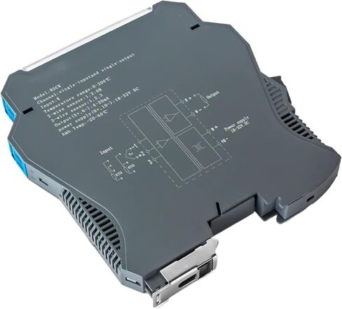 1 في 1 OUT TC TRYSITER TERTARTER TRIMMITTER DIN RAIN MUBLE MOTURE 4-20 MA 0-10V (K (0-1300C) 0-10V) in Saudi Arabia