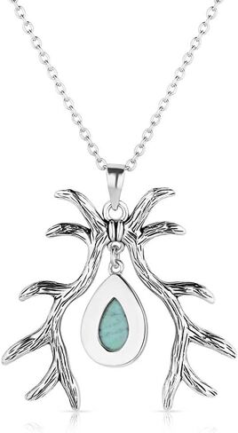 Montana Silversmiths Alpine Embrace Turquoise Necklace in Saudi Arabia
