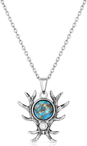 Montana Silversmiths Alpine Embrace Turquoise Necklace in Saudi Arabia