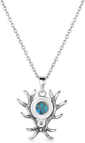 Montana Silversmiths Alpine Embrace Turquoise Necklace in Saudi Arabia