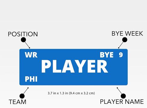 طقم لوحات كرة القدم الخيالي - 2025 ، 6 أقدام × 4 أقدام ، كبيرة ، 14 فريق 20 جولة ، 500+ ملصقات الملصقات ، الفينيل ، XL in Kuwait
