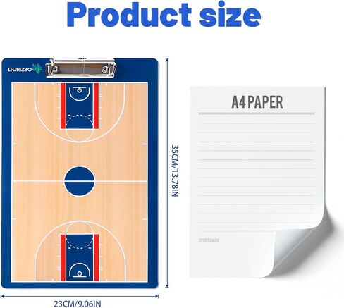 Baseball Dry Erase Coaches Clipboard，Baseball Dry Erase Coaching Board Double-Sided Baseball White Board for Coaches Writable and Erasable Baseball Clipboard Dry Erase Baseball Lineup Board in Kuwait