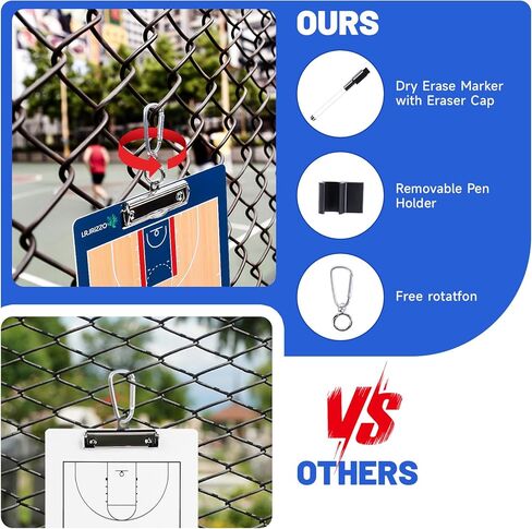 Baseball Dry Erase Coaches Clipboard，Baseball Dry Erase Coaching Board Double-Sided Baseball White Board for Coaches Writable and Erasable Baseball Clipboard Dry Erase Baseball Lineup Board in Kuwait