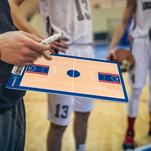 Baseball Dry Erase Coaches Clipboard，Baseball Dry Erase Coaching Board Double-Sided Baseball White Board for Coaches Writable and Erasable Baseball Clipboard Dry Erase Baseball Lineup Board in Kuwait