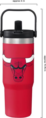 FOCO NBA 30 oz Solid Tumbler with Straw in Saudi Arabia