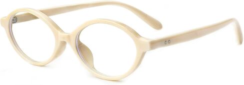 AIEYEZO Oval Glasses for Women Men Trendy Retro Tortoise Eyeglasses TR90 Frame Blue Light Glasses for Gaming/Computer/Screen (Tortoise) in Saudi Arabia