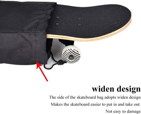 VBESTLIFE Super Thick Skateboard Carry Bag, 600D Oxford Cloth Single Shoulder Protective Case Backpack for Skteaboard in Saudi Arabia
