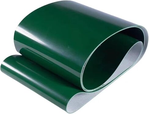 1Pc PVC Green Transmission Conveyor Belt Industrial Belt Perimeter：600mm-1050mm Width：15/20/25/30/35mm(600mm,2MM Thick -1PCS_30MM) in Saudi Arabia