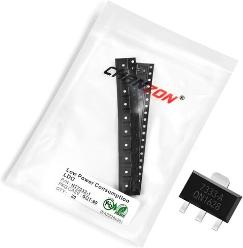 Chanzon AMS1117-1.5 SOT-223 1.5V LDO Low Dropout Voltage Regulator, SMD Three Terminal Linear Regulator (Pack of 50pcs) in Saudi Arabia