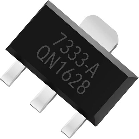 Chanzon AMS1117-1.5 SOT-223 1.5V LDO Low Dropout Voltage Regulator, SMD Three Terminal Linear Regulator (Pack of 50pcs) in Saudi Arabia