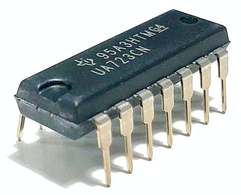 UA723CN UA723 (Direct Replacement for LM723CN LM723) Adjustable Voltage Regulator IC 2-37V DIP-14 IC Breadboard-Friendly (1 Piece) in Saudi Arabia