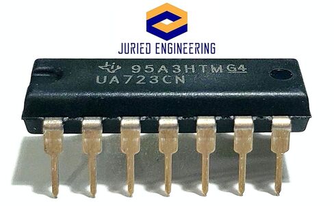 UA723CN UA723 (Direct Replacement for LM723CN LM723) Adjustable Voltage Regulator IC 2-37V DIP-14 IC Breadboard-Friendly (1 Piece) in Saudi Arabia