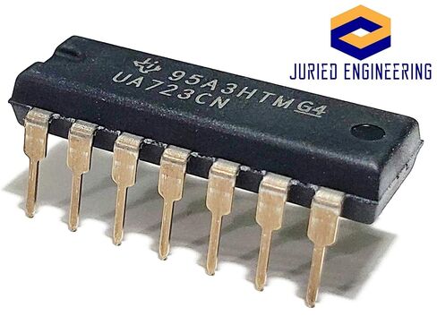 UA723CN UA723 (Direct Replacement for LM723CN LM723) Adjustable Voltage Regulator IC 2-37V DIP-14 IC Breadboard-Friendly (1 Piece) in Saudi Arabia
