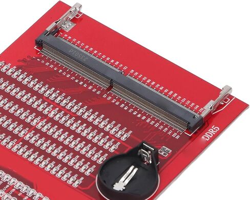 ZJchao DDR5 RAM Memory Slot Tester Card DDR4/DDR5 Memory Test Tool with LED Lights for PC Motherboard RAM Maintenance in Saudi Arabia
