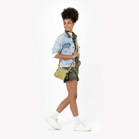 Sherpani Zoom, Small Crossbody Purse, Nylon Crossbody Bag, Lightweight Cross Body Bag, Sleek Dual Pouch, Purses for Women in Saudi Arabia