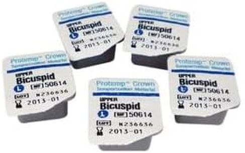 3M ESPE 3M-50614 ProTemp Crown Temporization Material, U Bicuspid (Pack of 5) in Saudi Arabia
