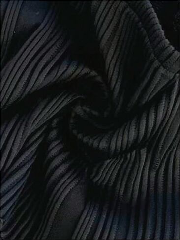 Milumia Women's Textured Tie Backless Halter Top Metal Decor Sleeveless Slit Hem Tank Tops in Kuwait