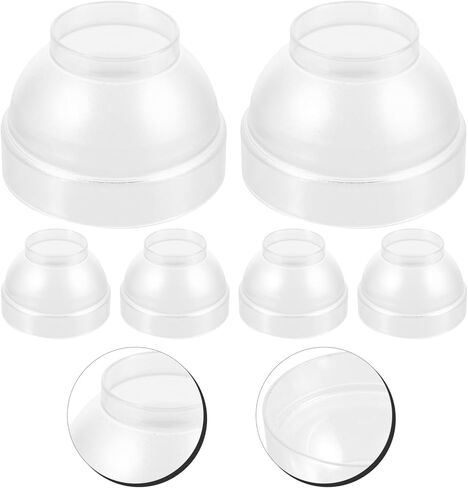 Amosfun 40pcs Splash Shaker Cup Lids Covers for Juice Tea Shaker سهلة التنظيف وقابلة لإعادة الاستخدام لمخازن المشروبات واستخدام المنزل in Saudi Arabia