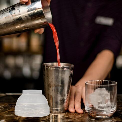 Amosfun 40pcs Splash Shaker Cup Lids Covers for Juice Tea Shaker سهلة التنظيف وقابلة لإعادة الاستخدام لمخازن المشروبات واستخدام المنزل in Saudi Arabia